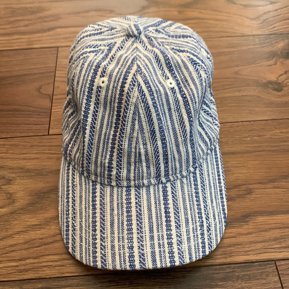Madewell Striped Baseball Hat